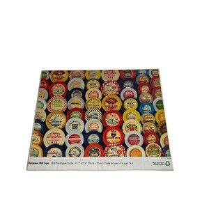 Marvelous Milk Caps 1000 Piece Jigsaw Puzzle Colorcraft 2021 Ages 14+ NEW